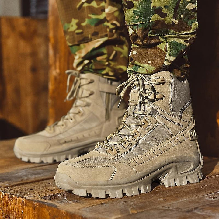 Vedenpitävät taktiset työsaappaat puhkaisun estolla – TrailForce Tactical