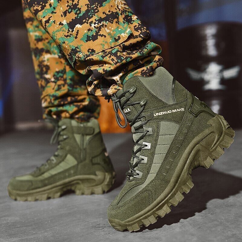 Vedenpitävät taktiset työsaappaat puhkaisun estolla – TrailForce Tactical