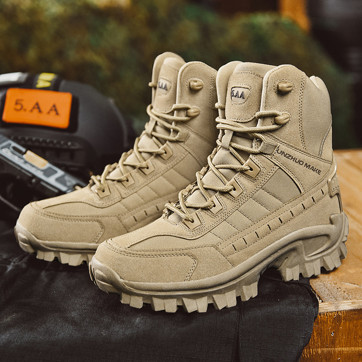 Vedenpitävät taktiset työsaappaat puhkaisun estolla – TrailForce Tactical