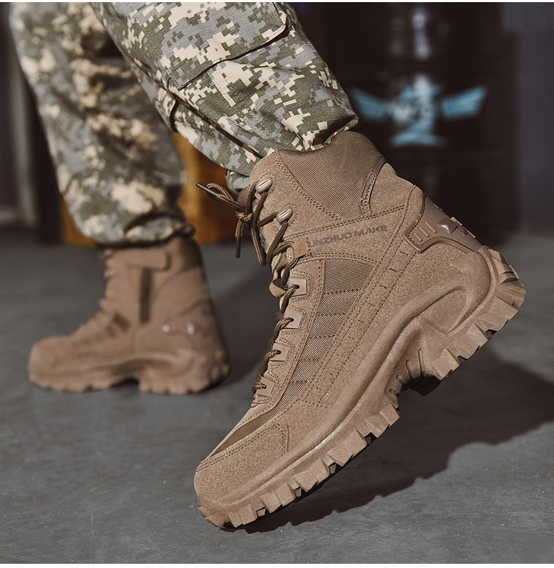 Vedenpitävät taktiset työsaappaat puhkaisun estolla – TrailForce Tactical