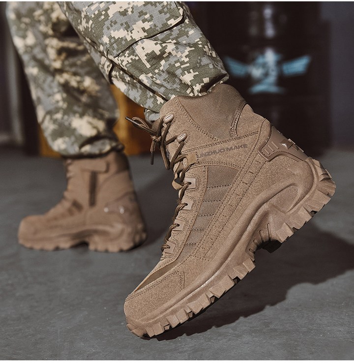 Vedenpitävät taktiset työsaappaat puhkaisun estolla – TrailForce Tactical