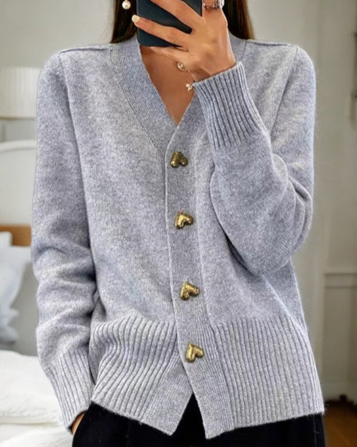 Varme, Eleganse, og Tidlaus Feminint Sjarmerende Cardigan