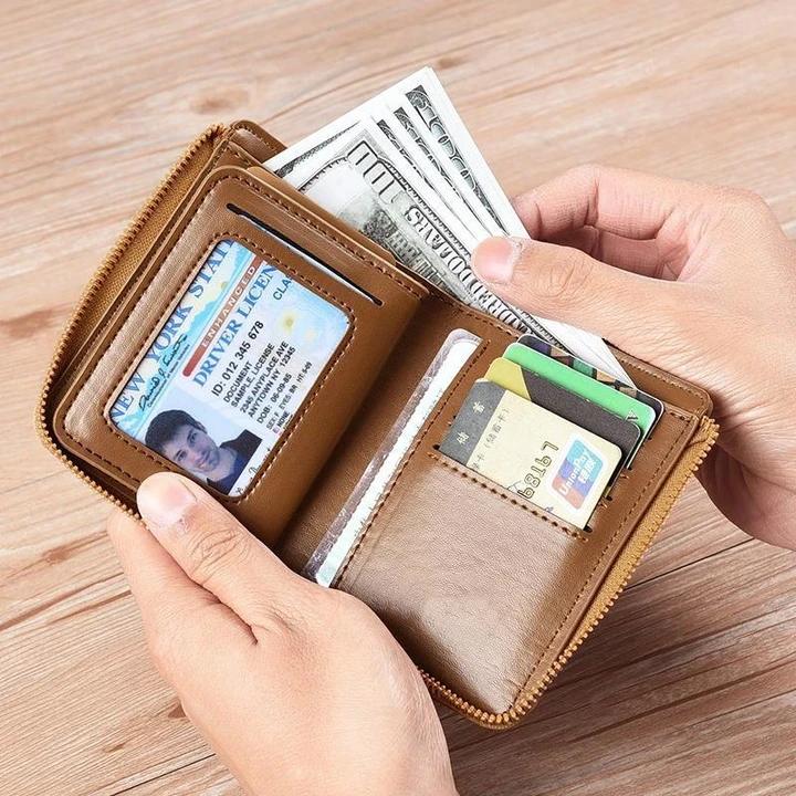Kompakt RFID-lommebok - Sikkerhet | Elegant | Holdbar
