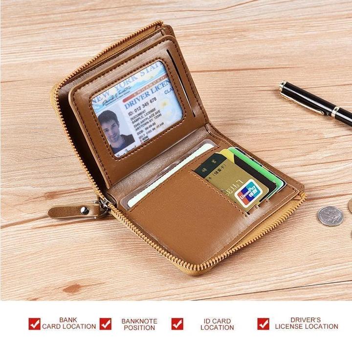 Kompakt RFID-lommebok - Sikkerhet | Elegant | Holdbar