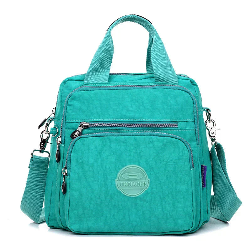 Vanntett Ryggsekk i Nylon | Flerlags | Elegant Design
