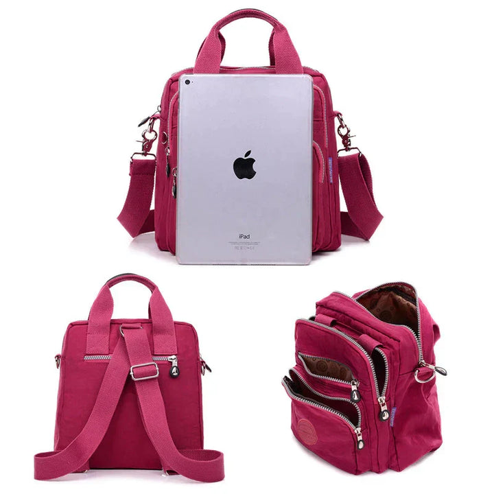 Vanntett Ryggsekk i Nylon | Flerlags | Elegant Design