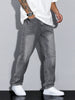 Jeans til herre med rett ben – Straight fit dongeribukse