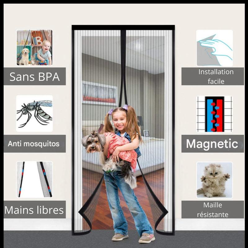 Magnetisk skjermdør – Håndfri insektbarriere