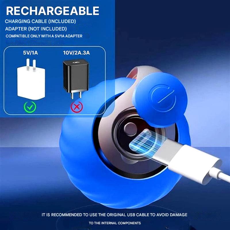 Interaktiv Katt Ball Lek – Selvbevegende Rullende Lek Kule