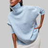 Kvinners Turtleneck Genser – Vinterklar Strikk Lag