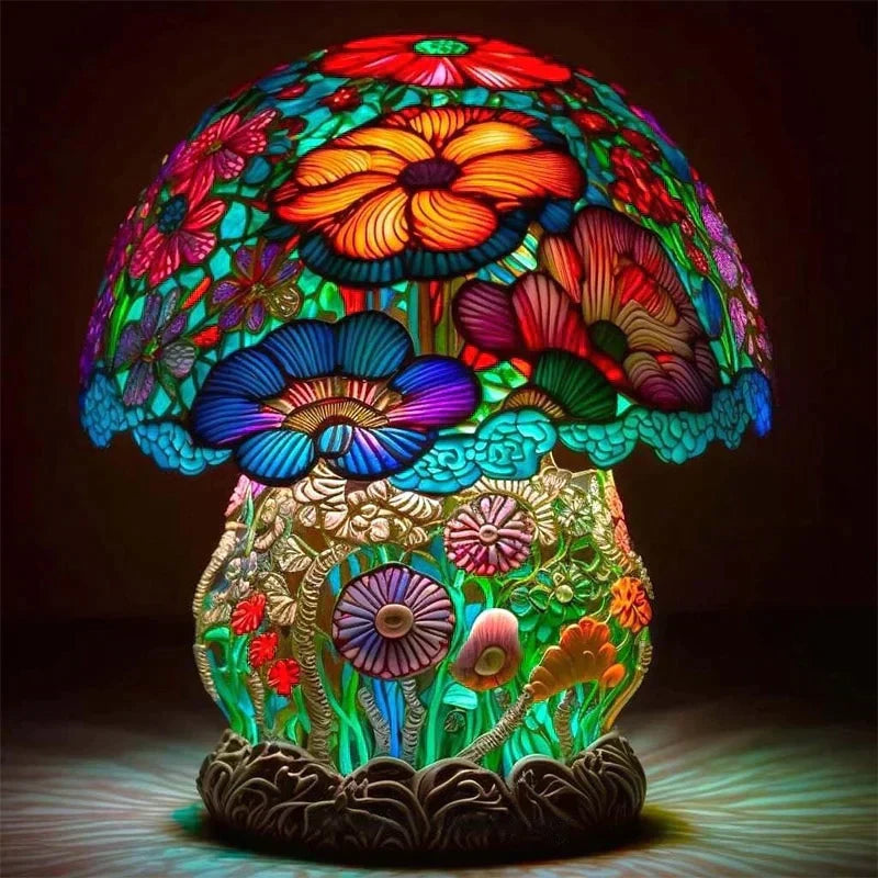 AuraLume Lampe - Fortryllende Glassdesign | Magisk Atmosfære