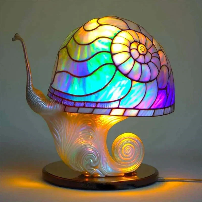 AuraLume Lampe - Fortryllende Glassdesign | Magisk Atmosfære