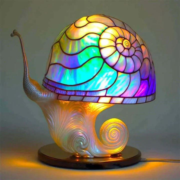 AuraLume Lampe - Fortryllende Glassdesign | Magisk Atmosfære