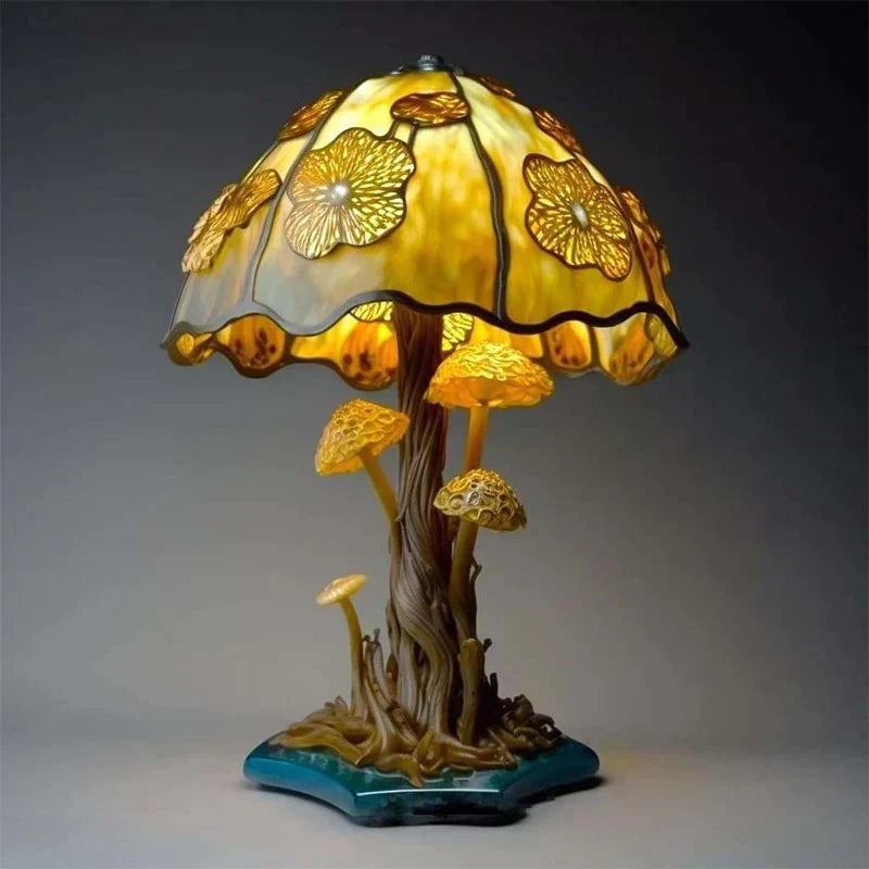 AuraLume Lampe - Fortryllende Glassdesign | Magisk Atmosfære