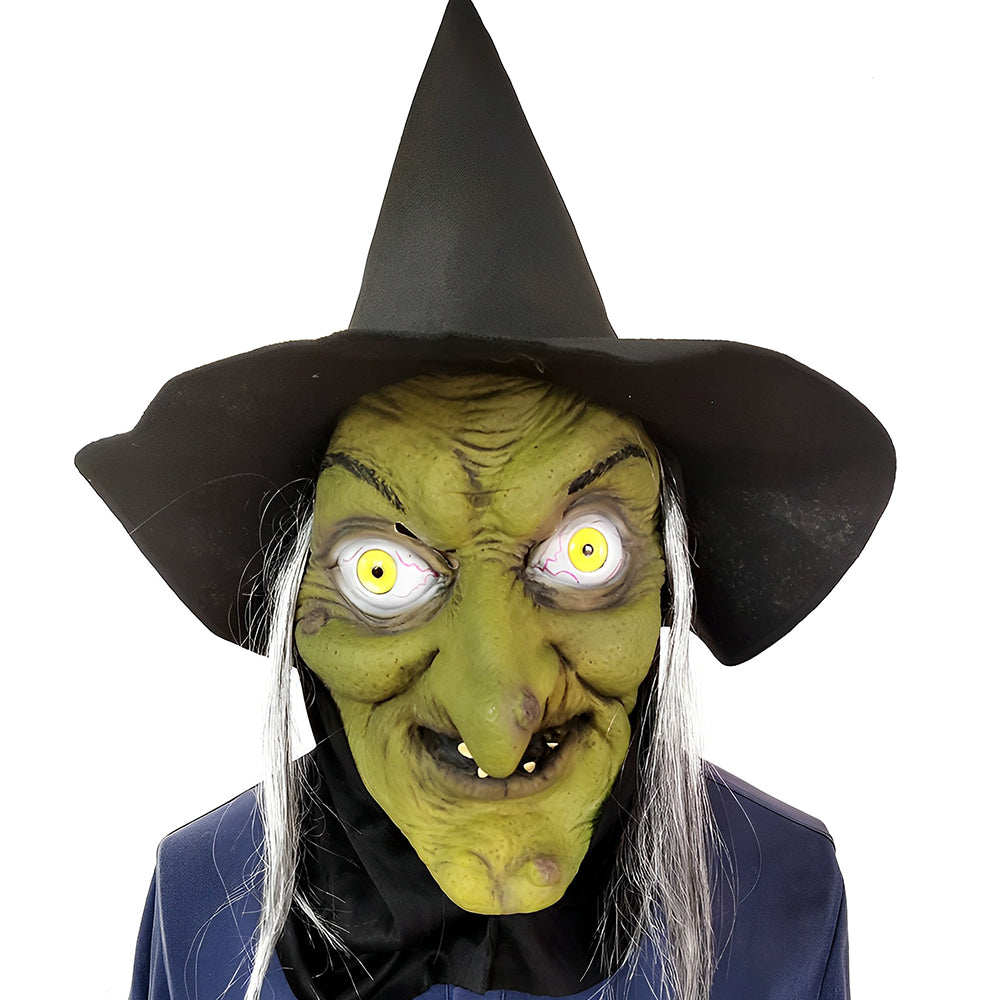 Realistisk unisex ansiktsmaske til cosplay og Halloween