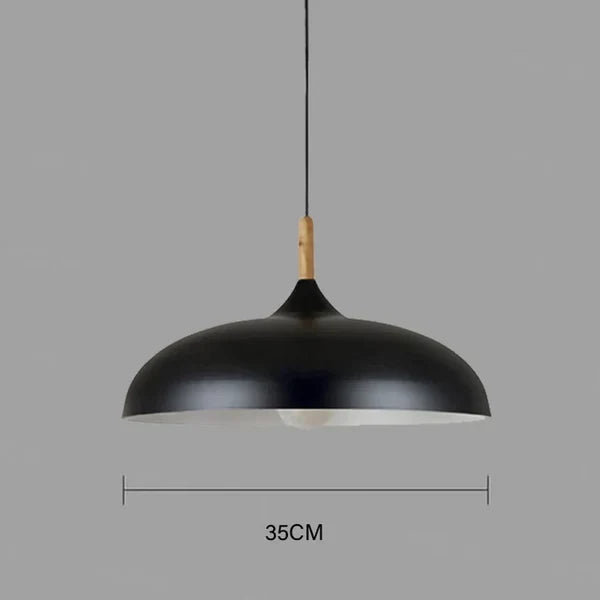 Skandinavisk Eiketaklampe | Moderne og Energieffektiv