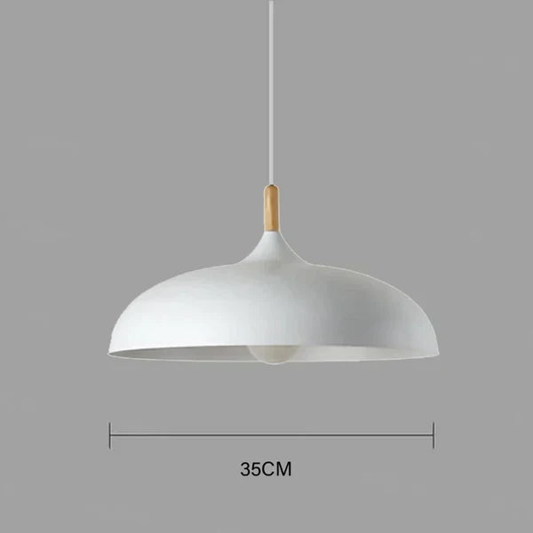 Skandinavisk Eiketaklampe | Moderne og Energieffektiv