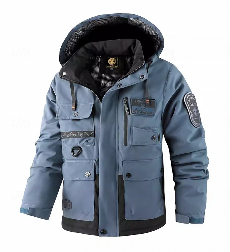 Vanntett parkas for menn | Elegant beskyttelse