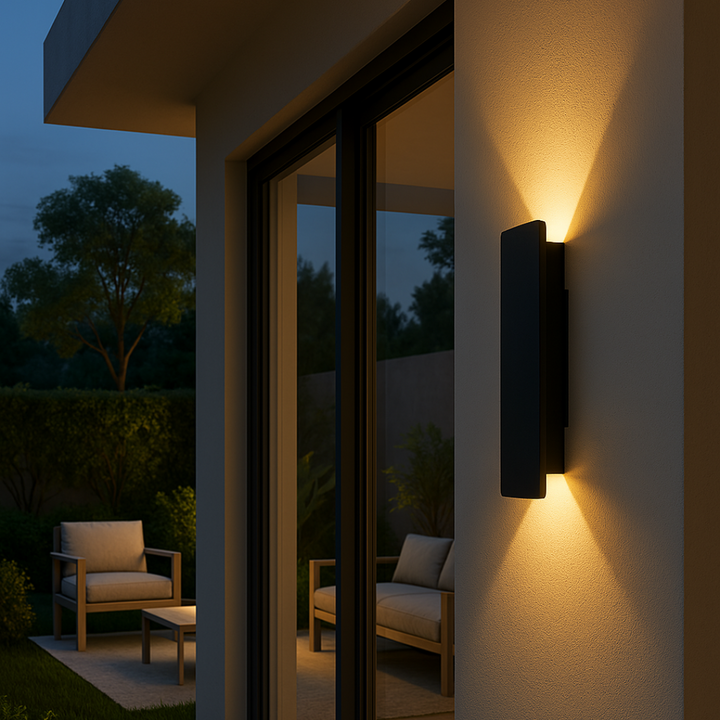 Streamline LED-vegglampe – værbestandig