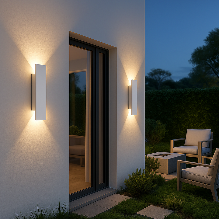 Streamline LED-vegglampe – værbestandig