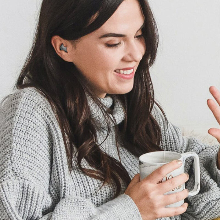 SomnioBuds søvnhodetelefoner | Ultratynne og ergonomiske | Støydemping | Vanntette IPX5 og 24 timers batteri