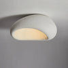 Tak-LED-lampe i wabi-sabi-stil – dekorativ taklampe med organisk form